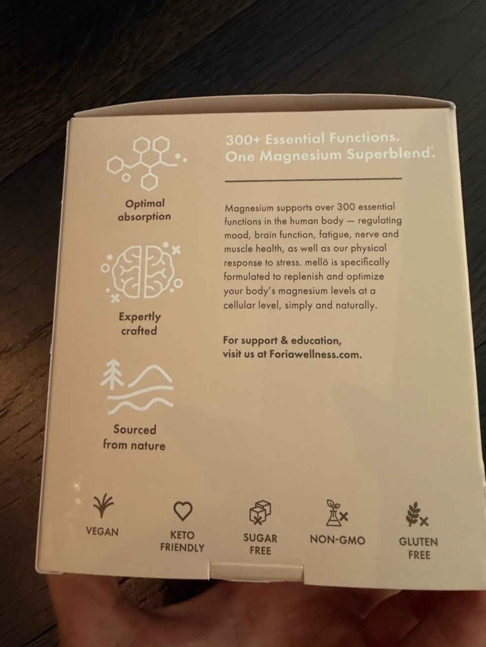 mellō Magnesium Superblend Calm Days Supplement - In Box 30 packets - Picture 2 of 5